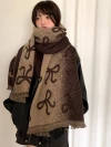 New cross-border order style scarves wholesale e-commerce live streaming supply chain small quantity in stock, bright silk gradient bow Specification image